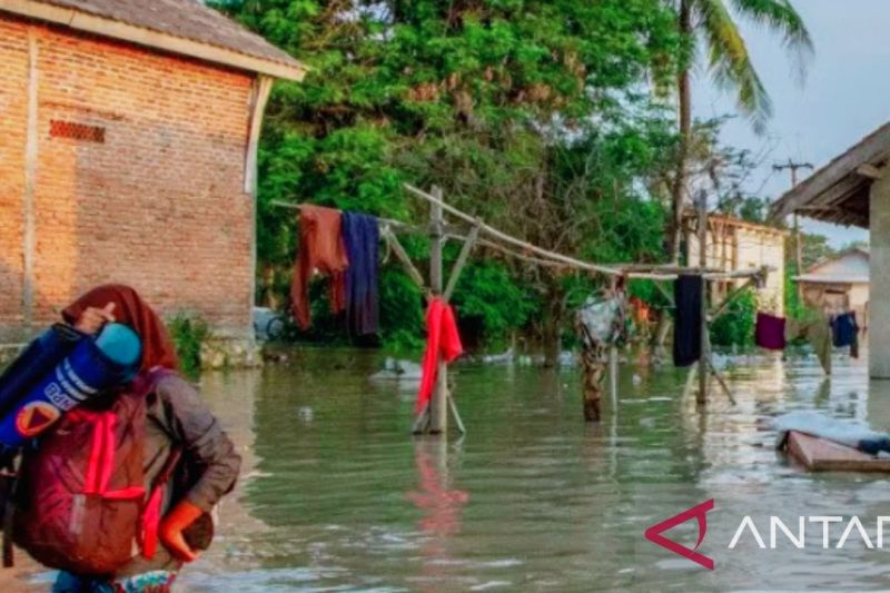 Ratusan rumah warga di Karawang dilanda banjir