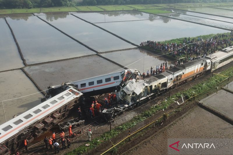Kecelakaan kereta api di Kabupaten Bandung