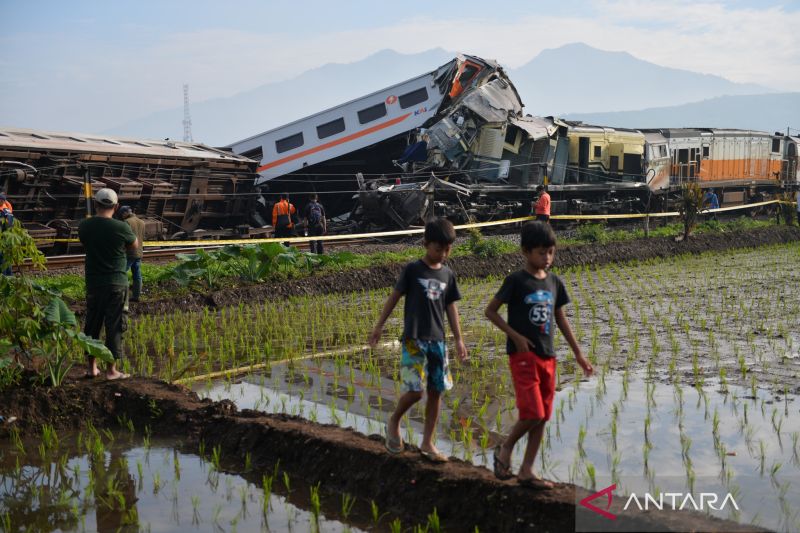 Kecelakaan kereta api di Kabupaten Bandung
