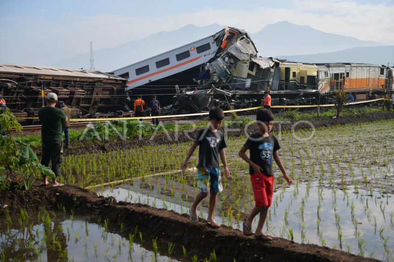 Kecelakaan kereta di Cicalengka