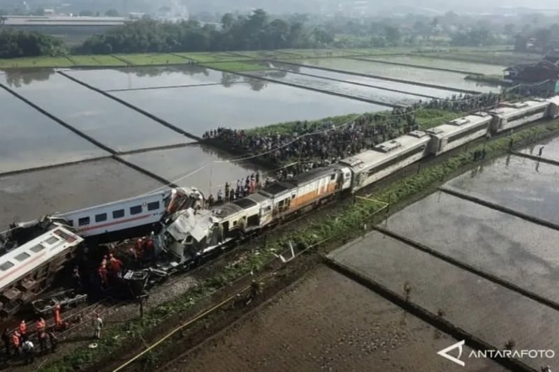 Ketua DPR soroti sistem keamanan penyebab kasus tabrakan kereta di Cicalengka