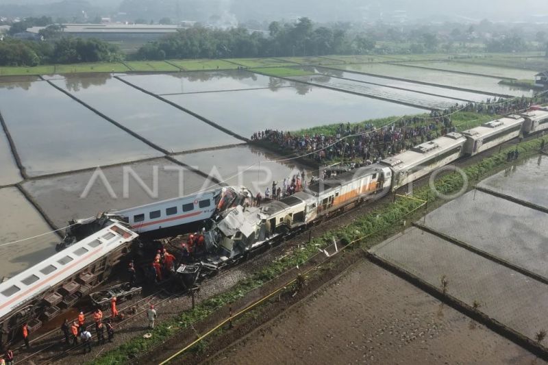 Kecelakaan kereta di Cicalengka