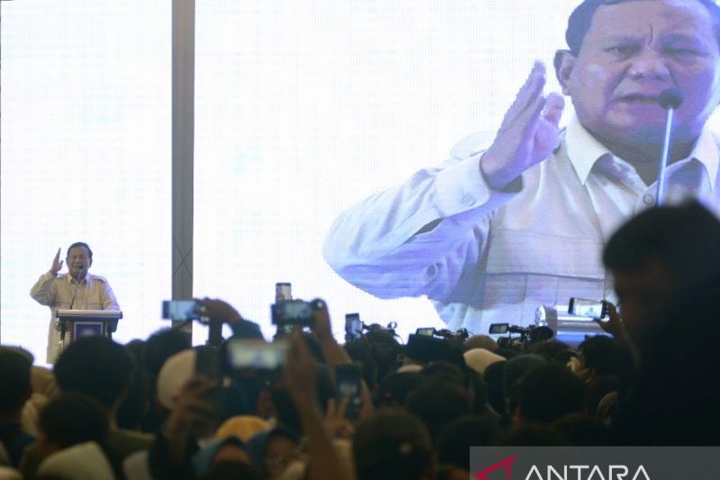 Kampanye Prabowo Subianto di Lampung