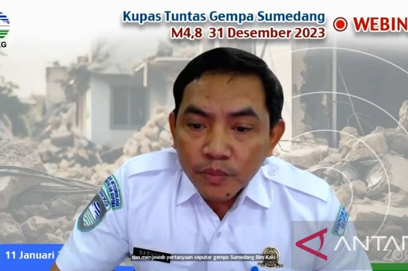 Gempa Sumedang diduga ulangan gempa pada 14 Agustus 1955