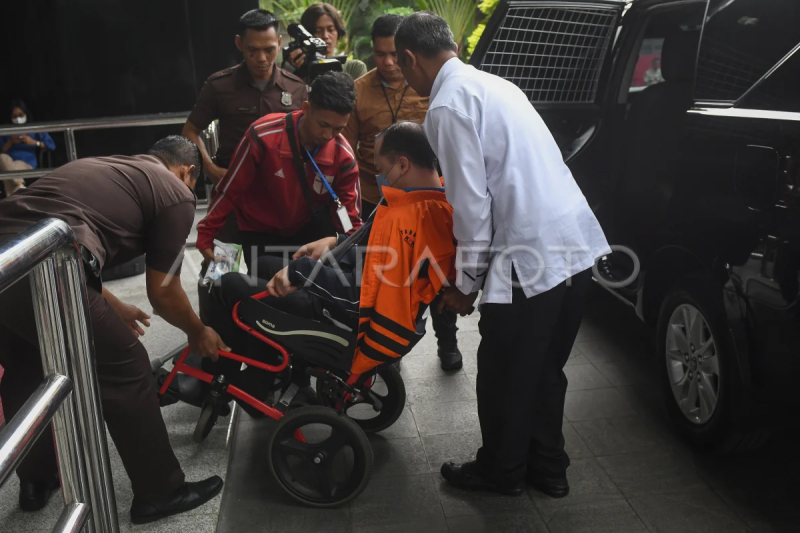 Pemeriksaan tersangka dugaan suap mantan Wamenkumham