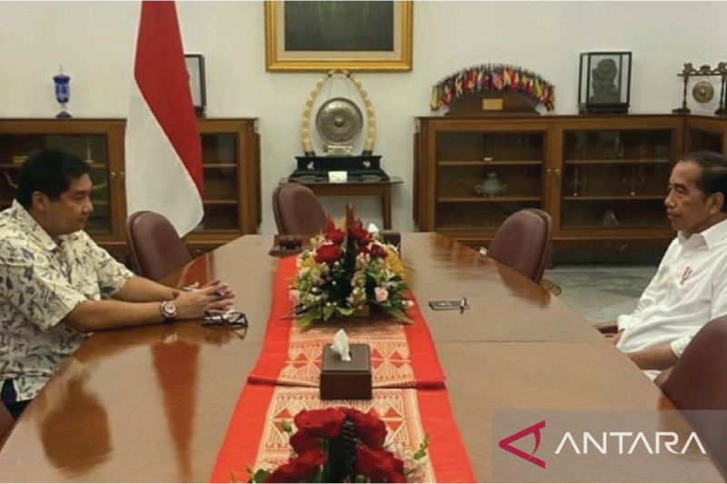 Maruarar Sirait kembali menemui Jokowi di Istana Kepresidenan
