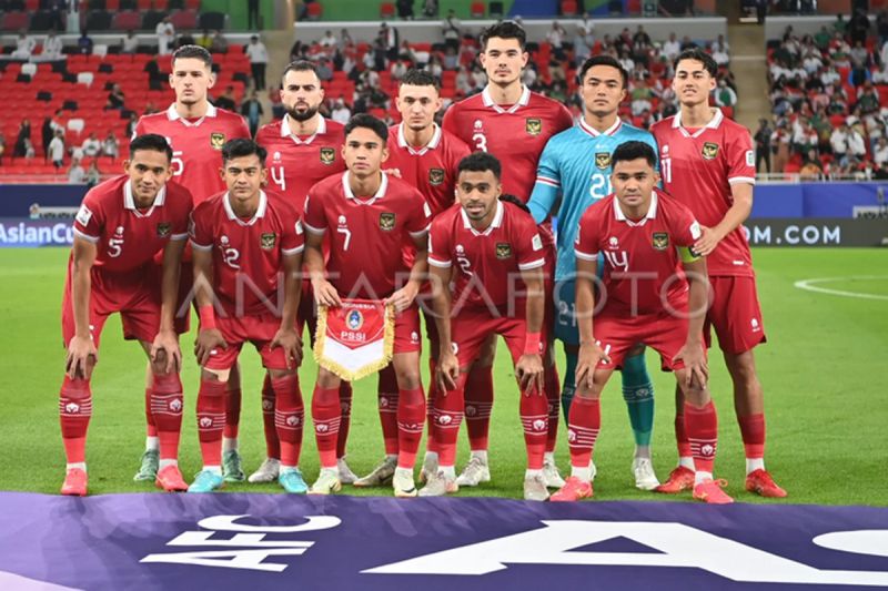 Indonesia lawan Irak di Piala Asia 2023 Qatar