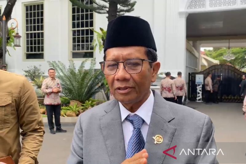 Mahfud Md mengaku tak tahu kabar Menkeu Sri Mulyani akan mundur