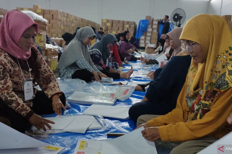KPU Cianjur ajukan 2.604 lembar surat suara pengganti