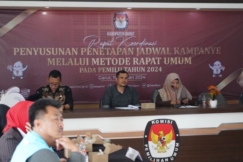 KPU Garut tetapkan 3 zona kampanye rapat umum