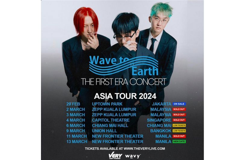 Trio Wave to Earth umumkan tur dunia “flaws and all” 2024 ANTARA News