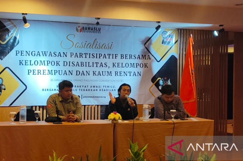 Bawaslu Kota Bandung pastikan TPS aksesibilitas bagi kaum disabilitas