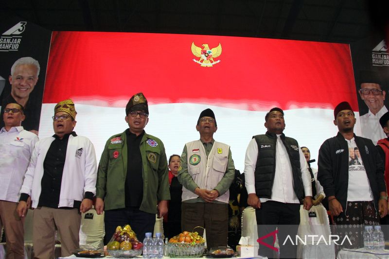 FOTO - Kampanye Mahfud MD di Pekanbaru