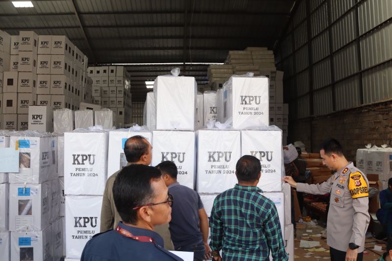 Rutan Salemba sudah terima logistik Pemilu 2024