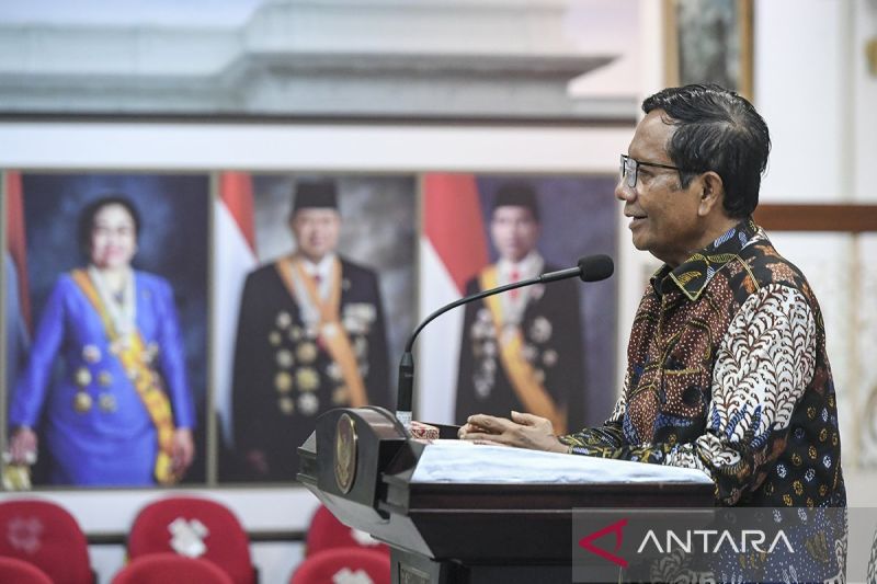 Mahfud Md Resmi Mengundurkan Diri Sebagai Menko Polhukam Antara News