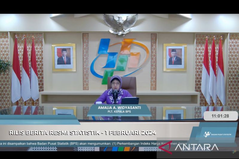 BPS sebut beras alami inflasi 0,64 persen pada Januari 2024