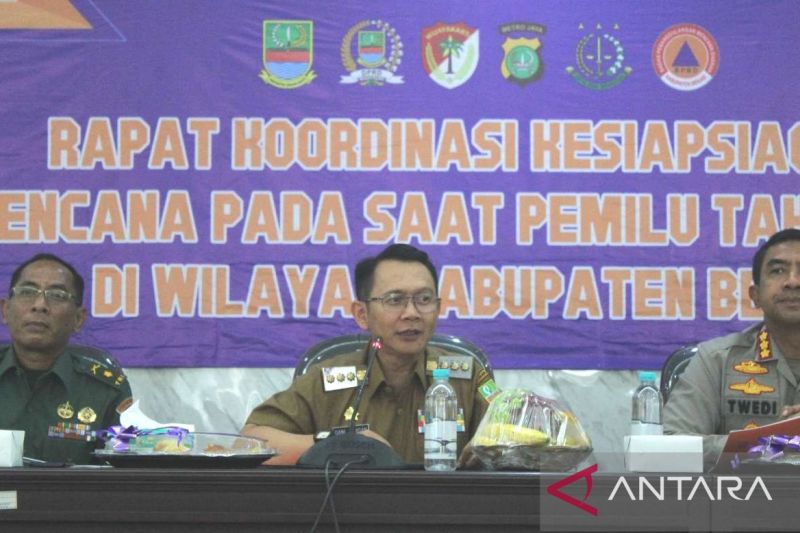 Pemkab Bekasi susun rencana aksi siaga bencana alam saat pemilu