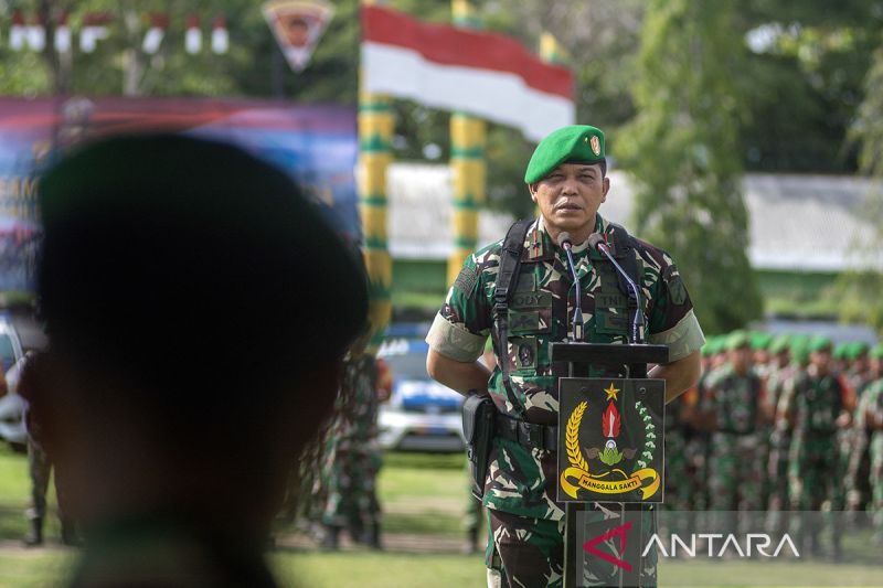 Apel pasukan TNI untuk pemgamanan Pemilu