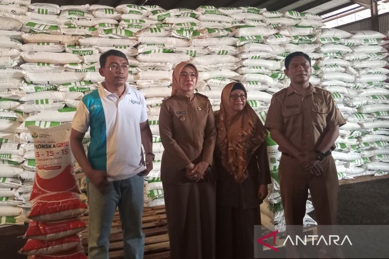 Petani di Cirebon dapat pupuk murah