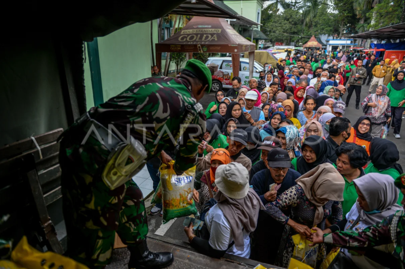 Gerakan pangan murah di Bandung