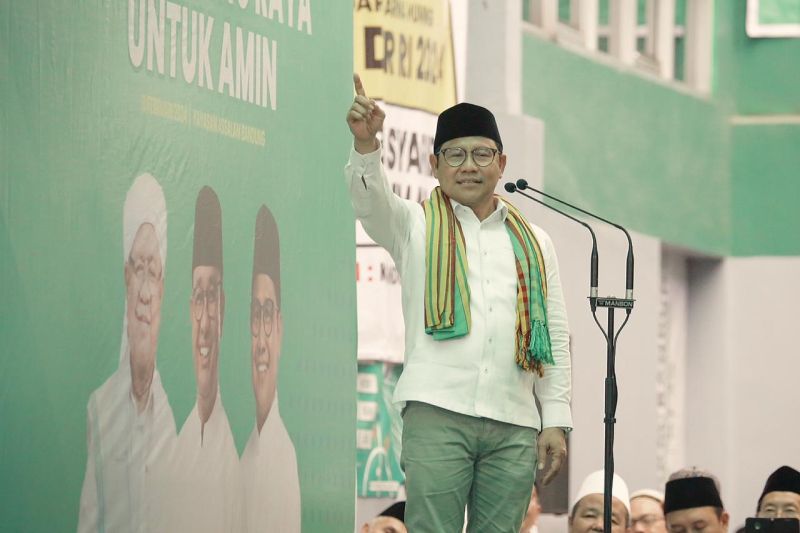 Cawapres Muhaimin apresiasi dukungan 140 ponpes di Jabar untuk AMIN