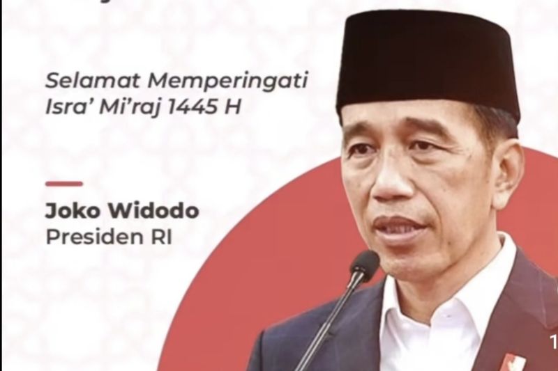 Isra Mikraj, Presiden Jokowi: Kita berjalan ke arah kehidupan yang lebih maju