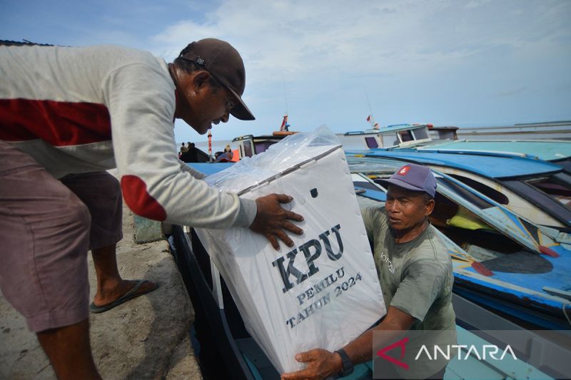 Distribusi Logistik Pemilu Di Kepulauan Mentawai Antara News