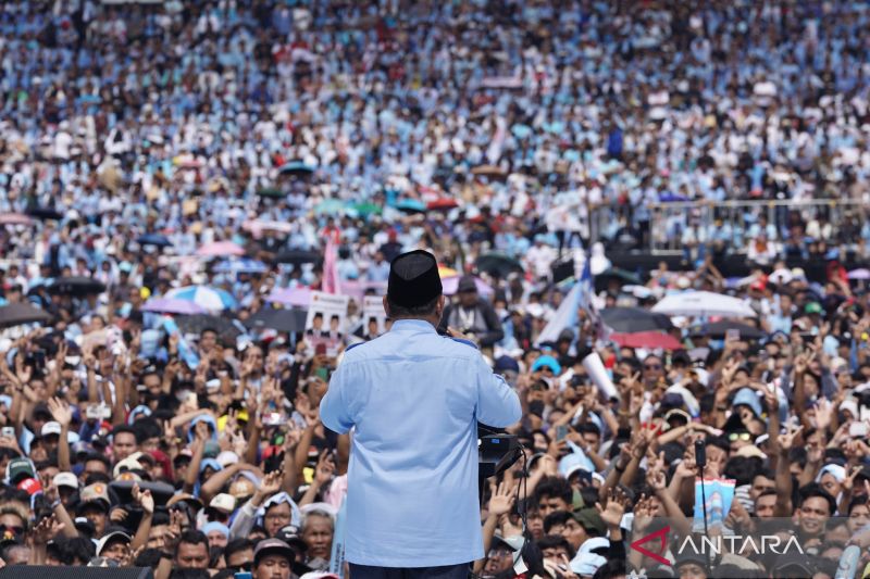 Kampanye akbar Prabowo-Gibran di Jakarta