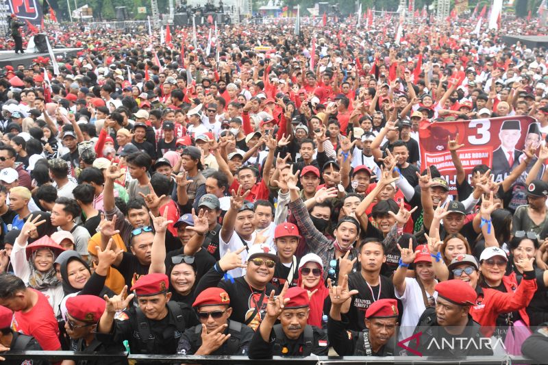 Kampanye akbar Ganjar-Mahfud di Semarang