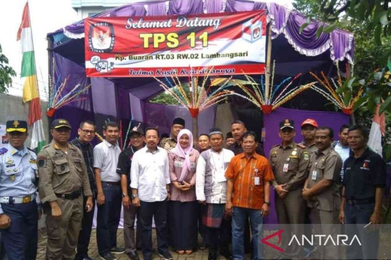 Kabupaten Bekasi gelar lomba TPS unik saat pemungutan suara