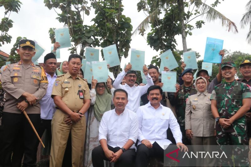 Kemen ATR/BPN target sertifikatkan 1,4 juta lahan di Bogor