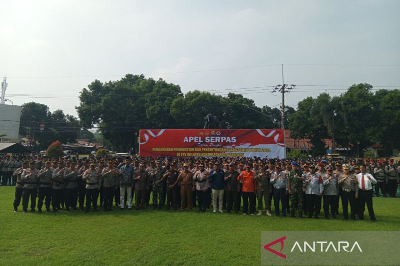 Polresta Cirebon kerahkan 834 personel pengamanan untuk TPS rawan