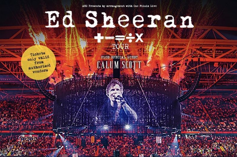 Konser Ed Sheeran dipindahkan dari GBK ke JIS
