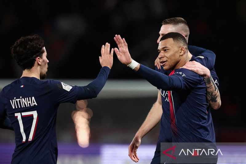 Klasemen Liga Prancis: PSG kokoh di posisi puncak, Lyon 10 besar