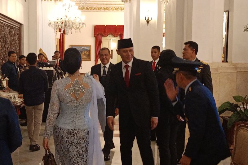AHY tiba di Istana Negara untuk dilantik sebagai Menteri ATR