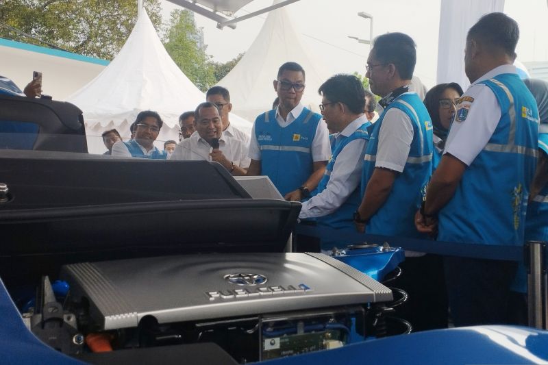 PLN meresmikan stasiun pengisian bahan bakar hidrogen pertama di Indonesia