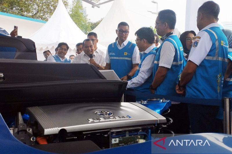 PLN Meresmikan Stasiun Pengisian Hidrogen Pertama Di Indonesia - ANTARA ...