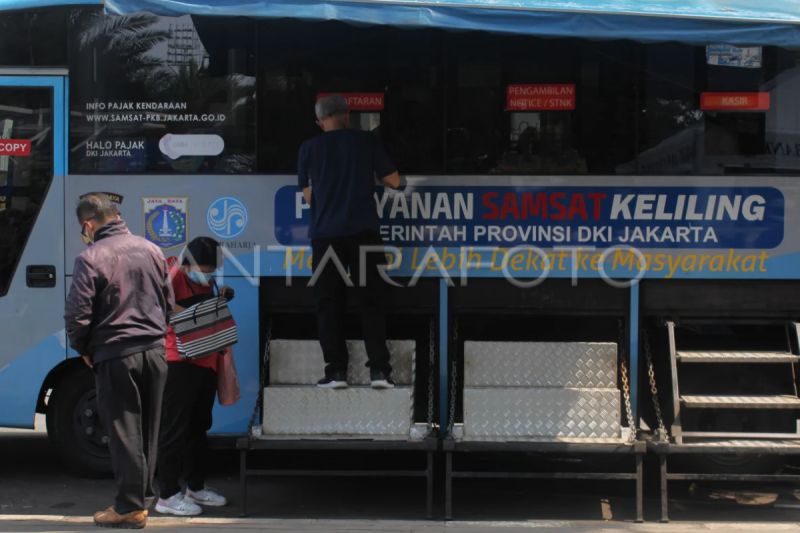 Kamis, gerai Samsat Keliling tersedia di 14 wilayah Jadetabek