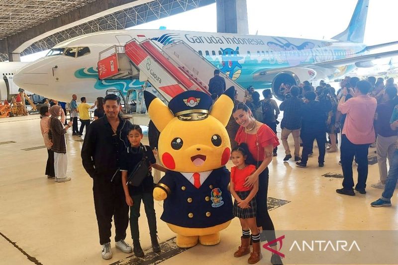 Pesawat Pokemon Dari Garuda Indonesia Resmi Diluncurkan Pada Kamis ...