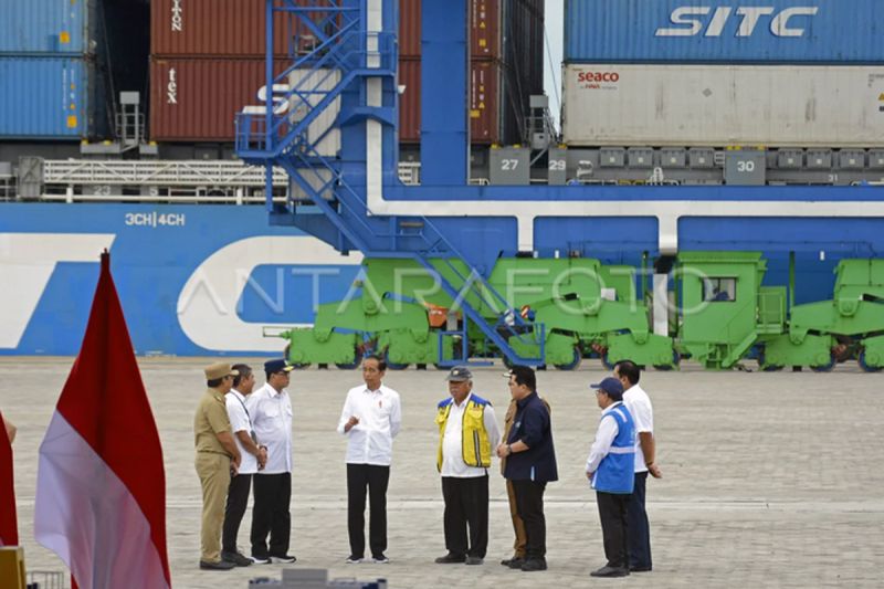 Presiden resmikan Makassar New Port