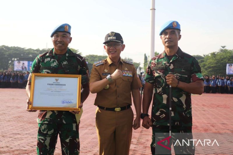 Gagalkan curanmor, Pemkab Bekasi beri penghargaan anggota Paspampres