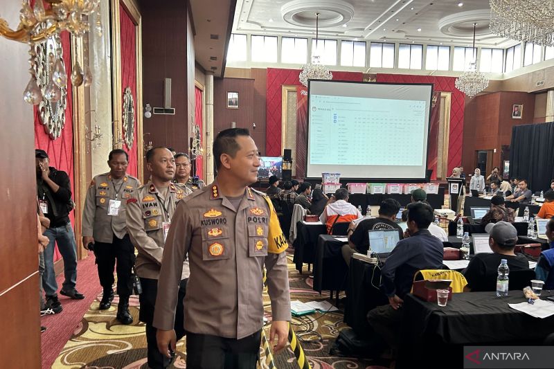 147 personel Polresta Bandung amankan pleno tingkat kabupaten