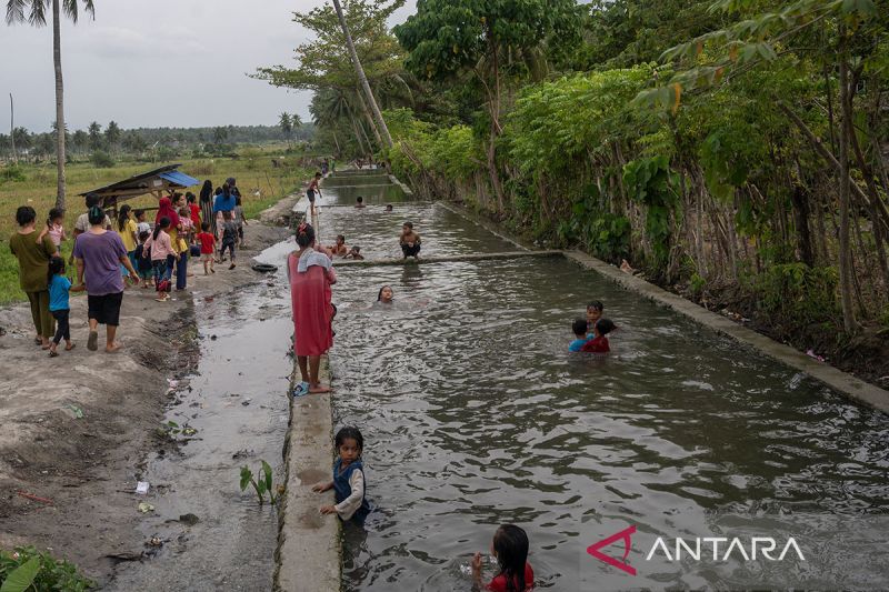 Pemanfaatan mata air sebagai sarana rekreasi desa