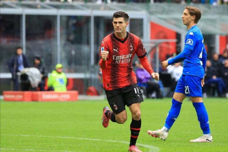 AC Milan naik ke posisi dua setelah menang 1-0 atas Empoli