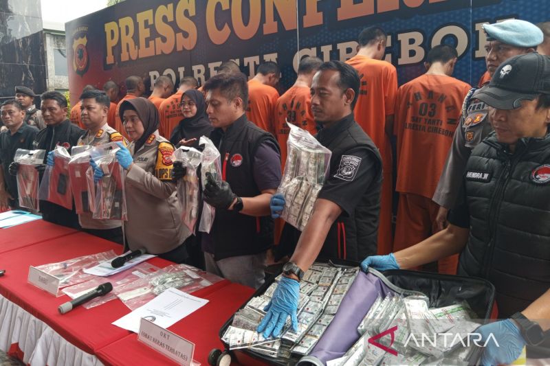Polresta Cirebon tangkap 13 pengedar narkoba