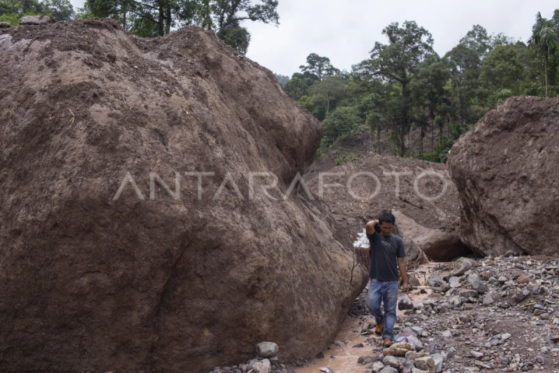 Akses menuju lokasi bencana Pesisir Selatan terputus