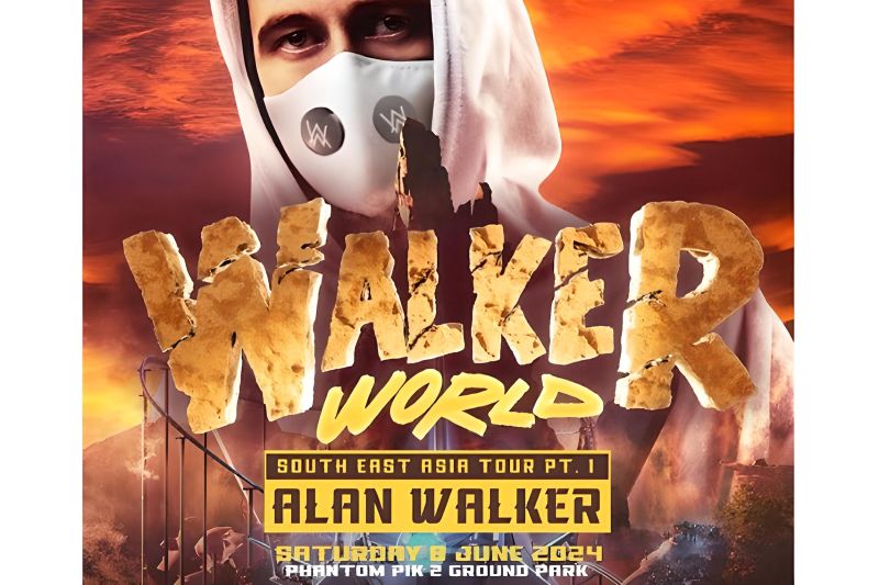 Alan Walker siap sambangi Indonesia dalam konser tur Asia pada Juni 2024