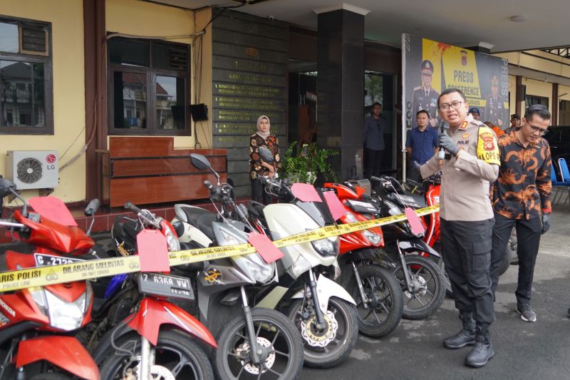 Komplotan pencuri sepeda motor di Tasikmalaya diringkus polisi
