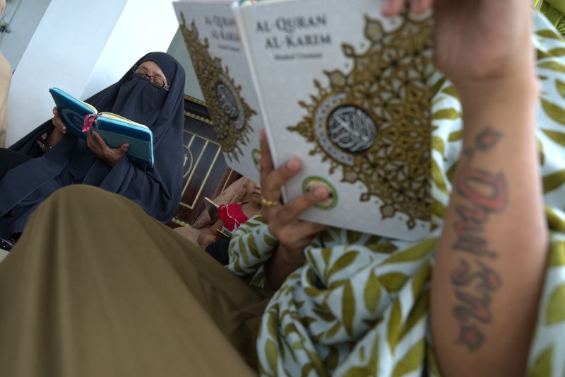 Tadarus Al Quran di Lapas Kendari