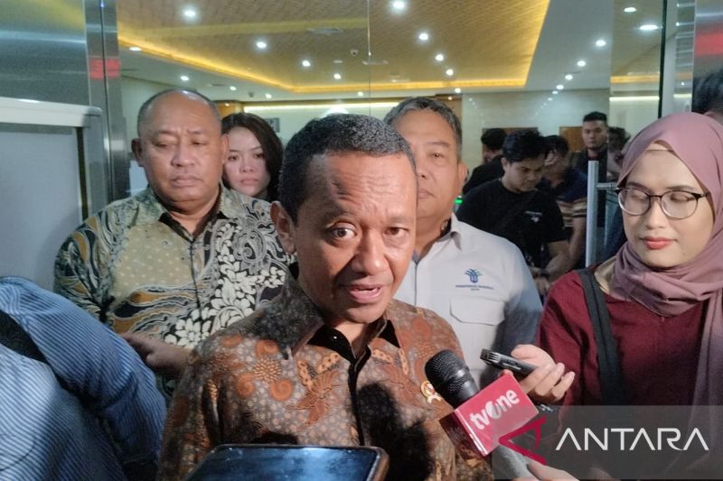 Menteri Bahlil ke Bareskrim Polri laporkan pencatutan nama dirinya terkait izin tambang